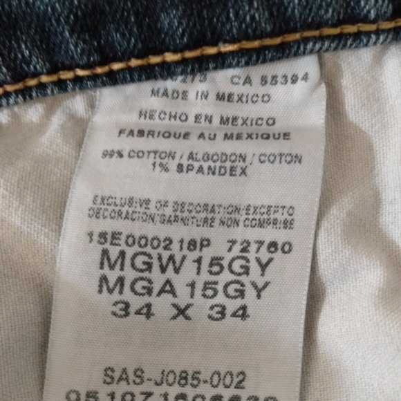 Wrangler Advanced Comfort 34x34 Mens Relaxed Jeans - Picture 7 of 7
